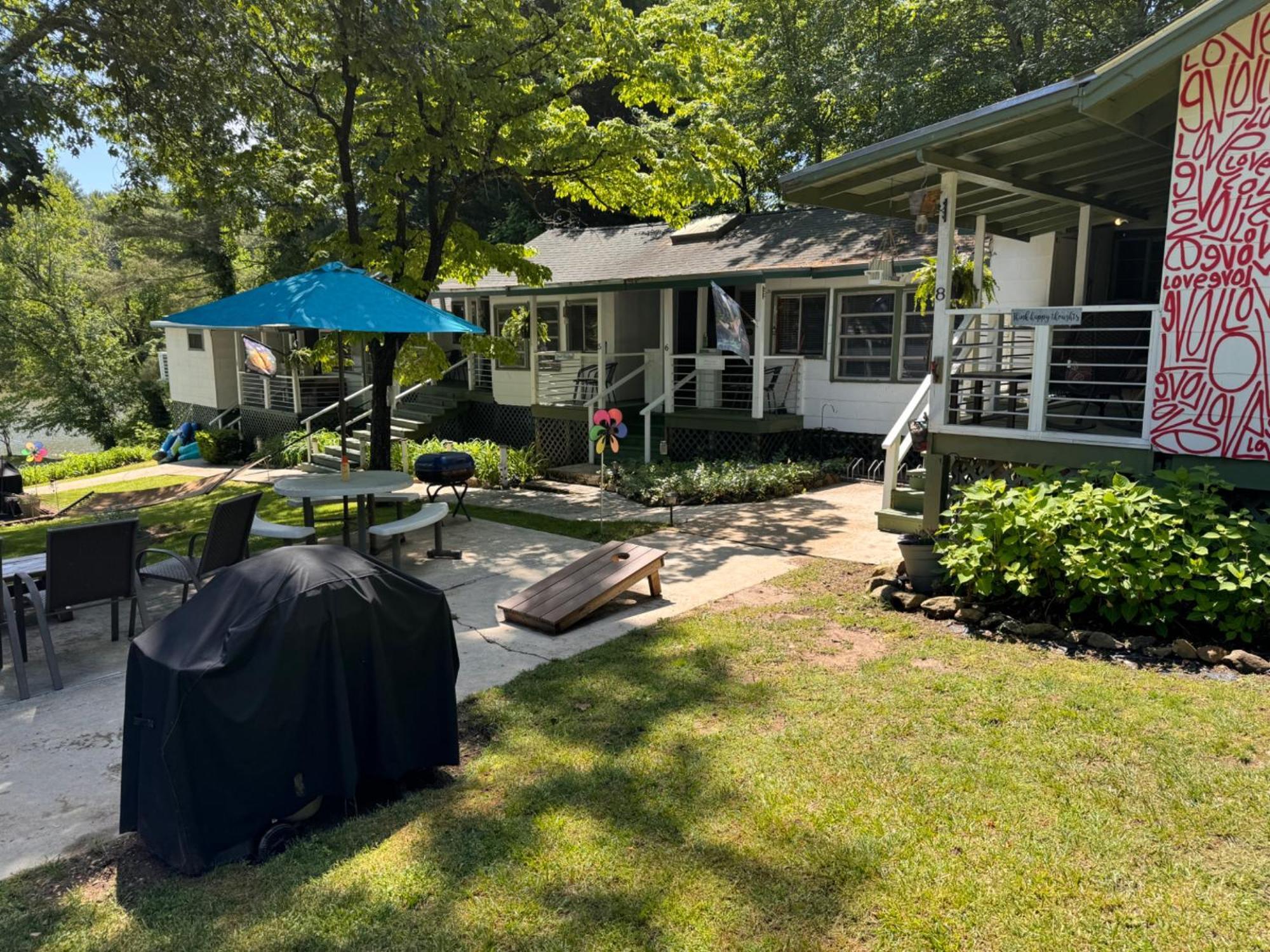 Mountain Lake Cottages 헨더슨빌 외부 사진